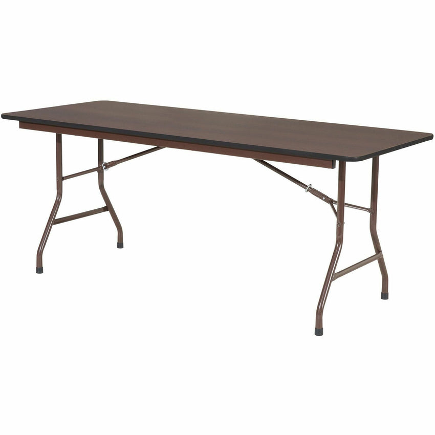 Lorell Economy Rectangular Folding Table Moisture - Sealed 30"W x 72"L x 29"H (LLR - LLR65757) - SchoolOutlet