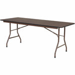 Lorell Economy Rectangular Folding Table Moisture - Sealed 30