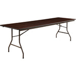 Lorell Economy Rectangular Folding Table Moisture - Sealed 30