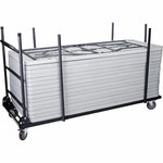 Lorell Blow - Mold Rectangular Table Trolley Cart Steel Frame for Up to 20 Tables (LLR - LLR65956) - SchoolOutlet