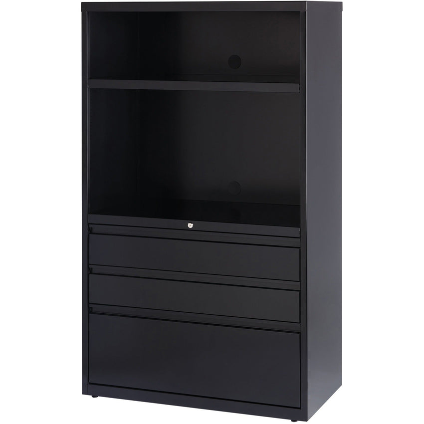 Lorell Triple - Functional 60" Steel Combo Unit with Lateral File36"W x 18.6"D x 60"H (LLR - LLR66205) - SchoolOutlet