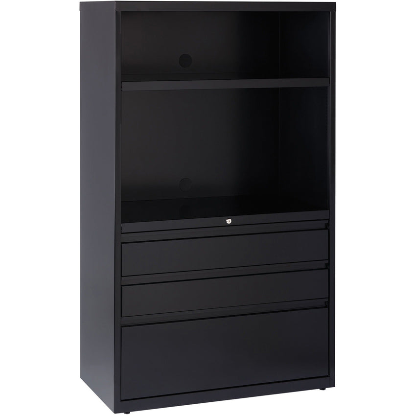 Lorell Triple - Functional 60" Steel Combo Unit with Lateral File36"W x 18.6"D x 60"H (LLR - LLR66205) - SchoolOutlet