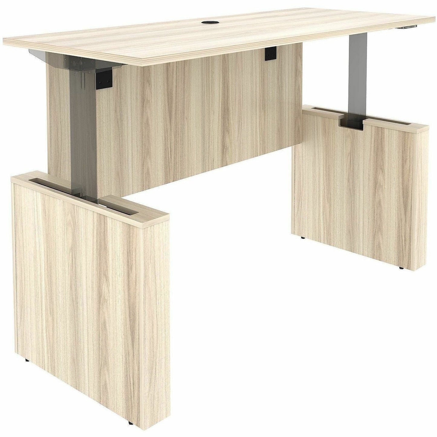 Lorell Essentials Series Sit - To - Stand Desk Shell 72"W x 29"D x 29" - 46"H (LLR - ESS - STAND - DESK - 72) - SchoolOutlet