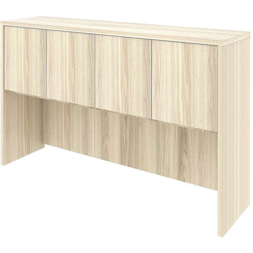 Lorell Essentials Series Stack - on Hutch with Wood Doors 60"W x 15"D x 36"H (LLR - ESS - SH - 60) - SchoolOutlet