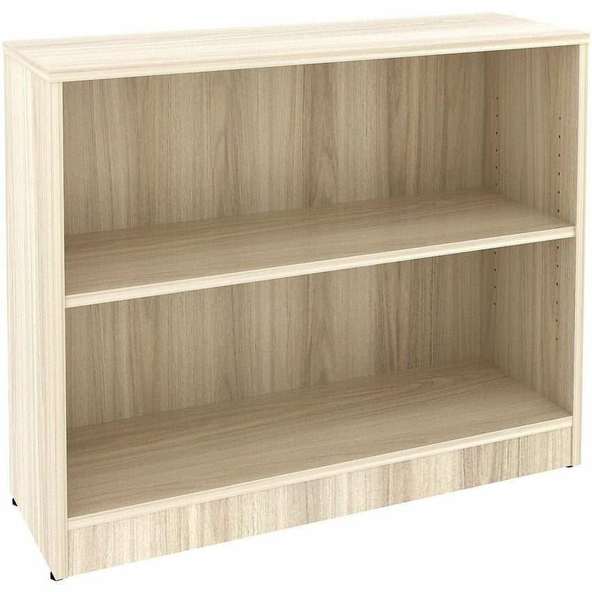 Lorell Essentials Series Laminate 2 Shelf Bookcase 36"W x 12"D x 30"H (LLR - ESS - BOOKCASE - 30H) - SchoolOutlet