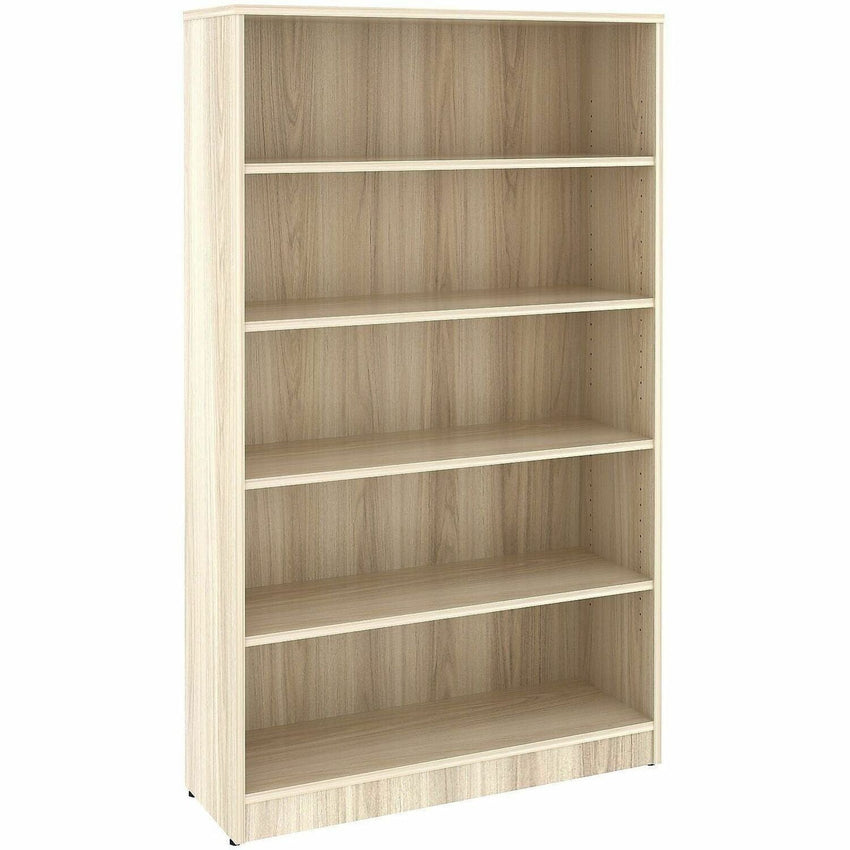 Lorell Essentials Series Laminate 5 Shelf Bookcase 36"W x 12"D x 60"H (LLR - ESS - BOOKCASE - 60H) - SchoolOutlet