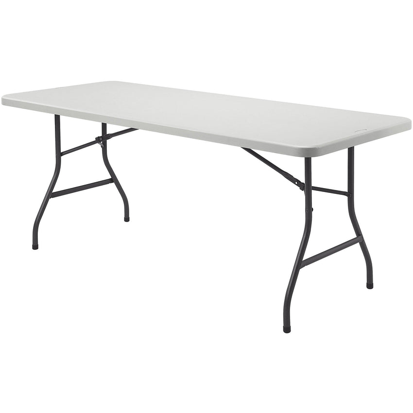 Lorell Ultra Lite Rectangular High Density Polyethylene Folding Banquet Table 72"W x 30"D X 29"H (LLR - LLR66655) - SchoolOutlet