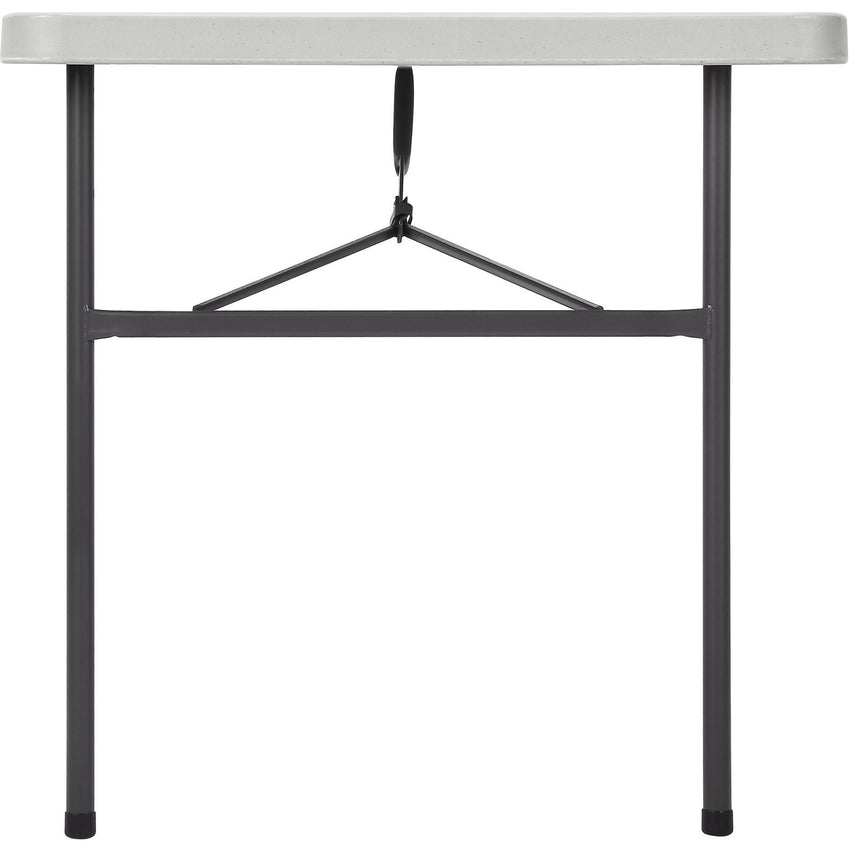 Lorell Ultra Lite Rectangular High Density Polyethylene Folding Banquet Table 48"W x 24"D x 29"H (LLR - LLR66657) - SchoolOutlet