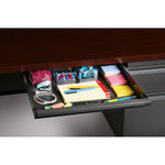 Lorell Fortress Series Right Single - Pedestal Desk and Industrial Grade Reinforced Steel Construction 48