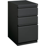 Lorell Fortress Series 3 - Drawer Box/Box/File Mobile Pedestal Steel Ball - Bearing Charcoal 15