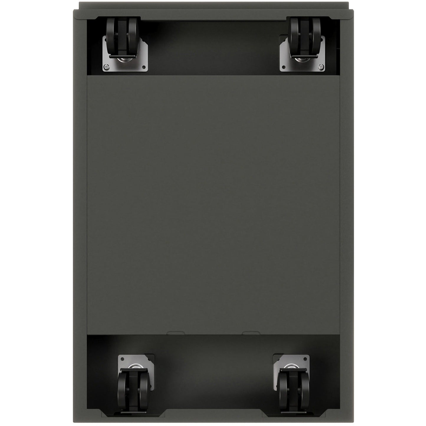 Lorell Fortress Series 3 - Drawer Box/Box/File Mobile Pedestal Steel Ball - Bearing Charcoal 15"W x 19.9"D x 27.7"H (LLR - LLR66909) - SchoolOutlet