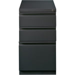 Lorell Fortress Series 3 - Drawer Box/Box/File Mobile Pedestal Steel Ball - Bearing Charcoal 15