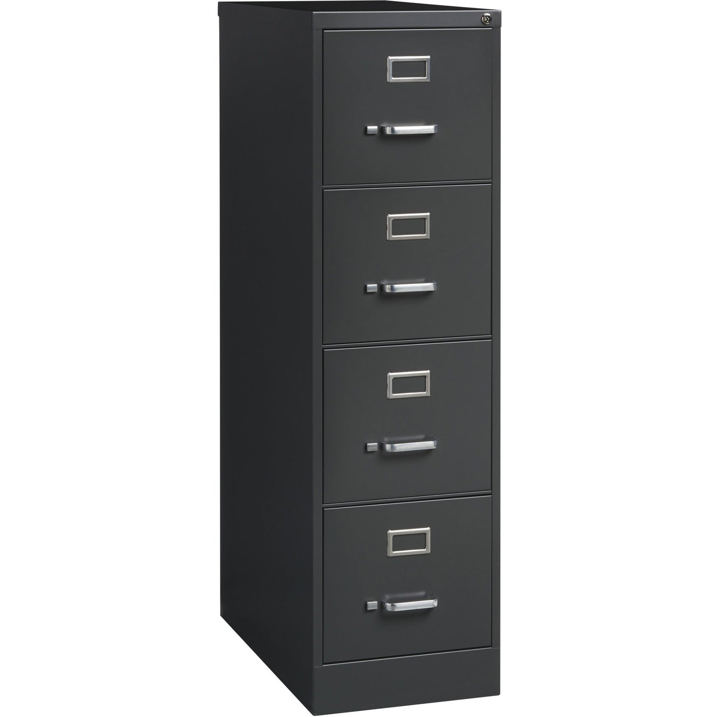 Lorell Fortress Series 4 - Drawer Commercial - Grade Vertical File And Ball - Bearing 15"W x 26.5"D x 52"H (LLR - FRT - VF52 - 4D) - SchoolOutlet