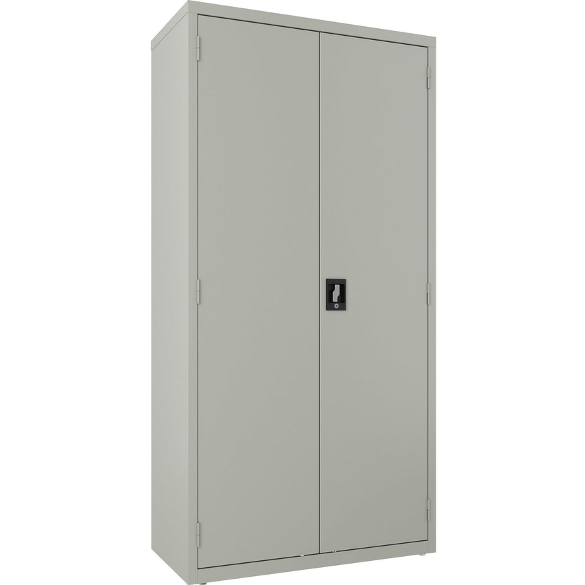 Lorell Fortress Series Wardrobe Cabinet with Locking Double Doors (LLR - LLR66967) - SchoolOutlet