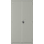 Lorell Fortress Series Wardrobe Cabinet with Locking Double Doors (LLR - LLR66967) - SchoolOutlet