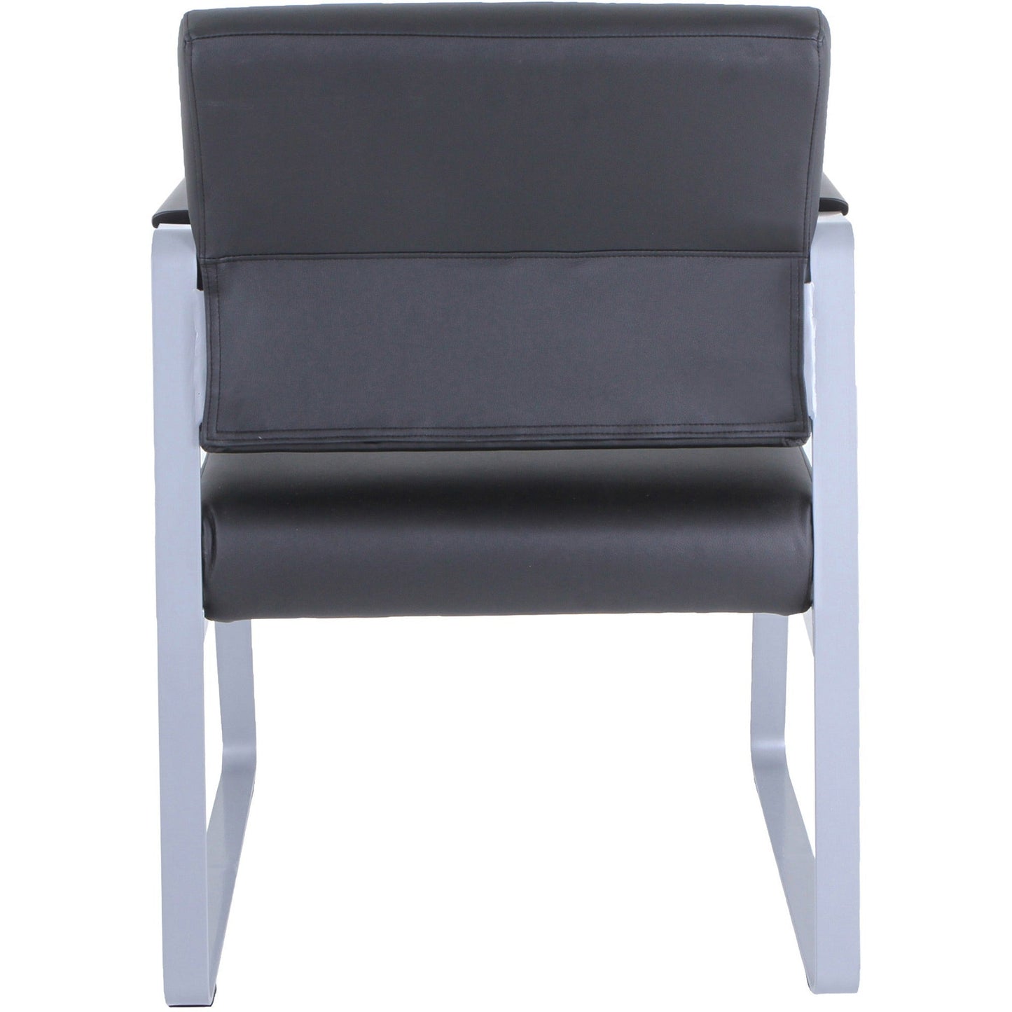 Lorell Healthcare Reception Sled Base Guest Chair Antimicrobial Vinyl with Steel Frame (LLR - LLR66996) - SchoolOutlet