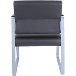 Lorell Healthcare Reception Sled Base Guest Chair Antimicrobial Vinyl with Steel Frame (LLR - LLR66996) - SchoolOutlet