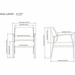 Lorell Healthcare Reception Big & Tall Antimicrobial Guest Chair Black Silver Frame (LLR - LLR67001) - SchoolOutlet