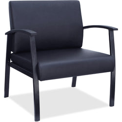 Lorell Big & Tall Guest Chair with 450 lb Capacity 18.13"H (LLR-LLR68557)
