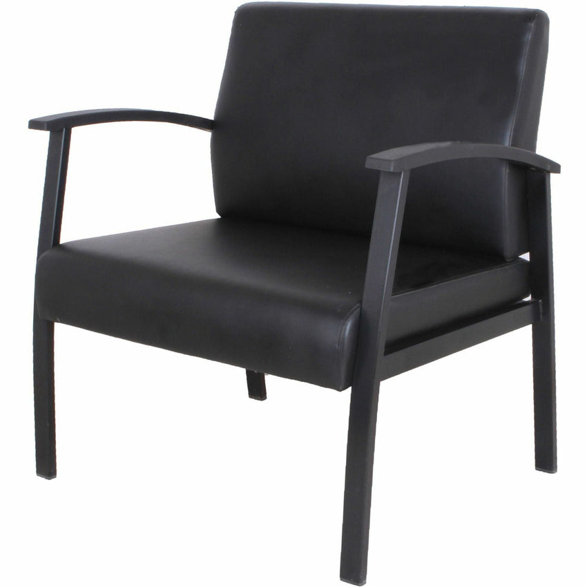 Lorell Big & Tall Guest Chair with 450 lb Capacity 18.13"H (LLR - LLR68557) - SchoolOutlet