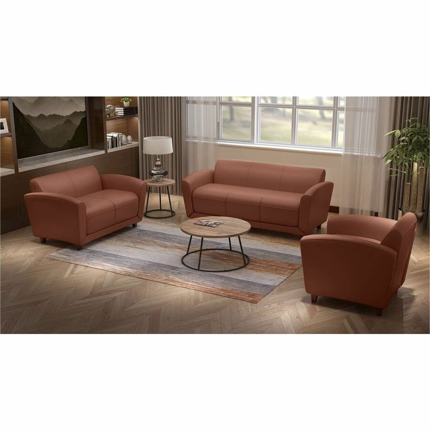 Lorell Accession Reception Loveseat 34.5"H x 55"W x 31.5"D (LLR - LLR6894X) - SchoolOutlet
