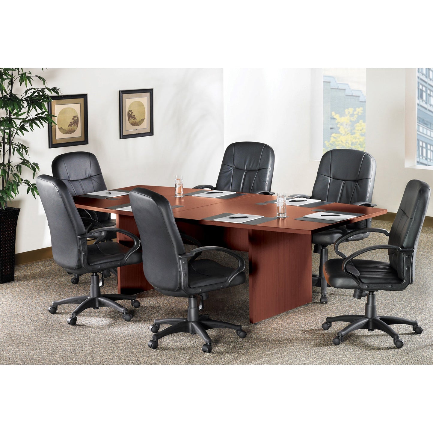 Lorell Essentials Rectangular Conference Tabletop 94.5"W x 47.3"D x 1"H (LLR - LLR69123) - SchoolOutlet