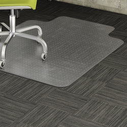 Lorell Standard Lip Low-Pile Carpet Chairmat with Gripper Back (LLR-LLR69157)