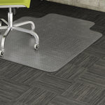 Lorell Standard Lip Low - Pile Carpet Chairmat with Gripper Back (LLR - LLR69157) - SchoolOutlet