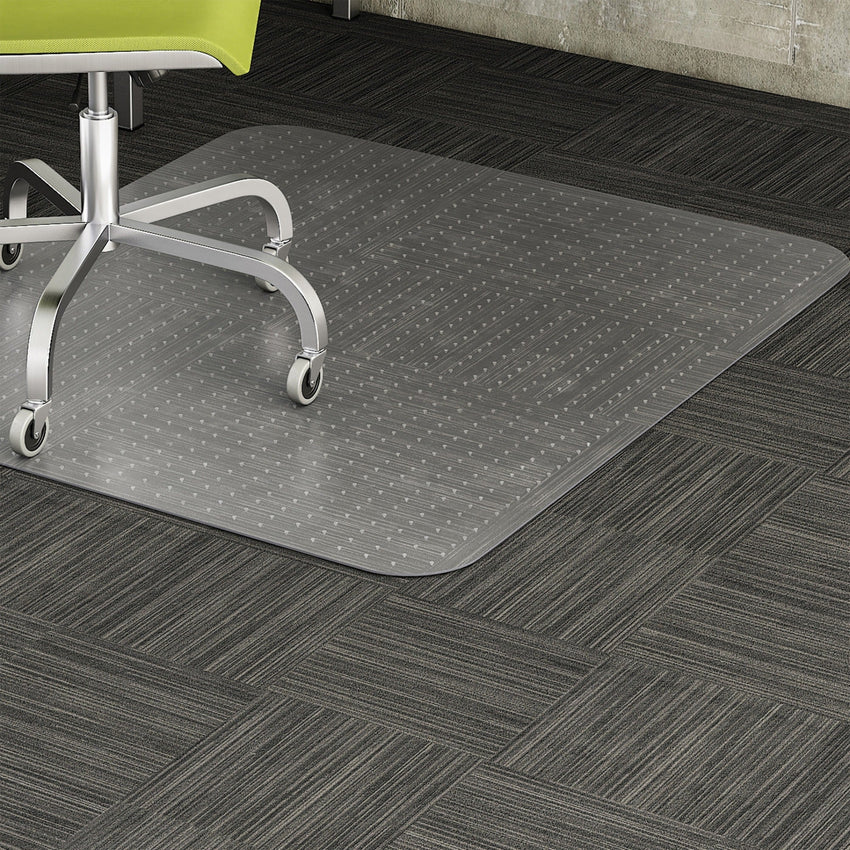 Lorell Low - Pile Rectangular Carpet Chairmat with Gripper Back (LLR - LLR69160) - SchoolOutlet