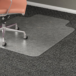 Lorell Plush-Pile Wide Lip Carpet Chairmat for Medium-Pile Carpets (LLR-LLR69166)