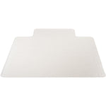Lorell Plush - Pile Wide Lip Carpet Chairmat for Medium - Pile Carpets (LLR - LLR69166) - SchoolOutlet