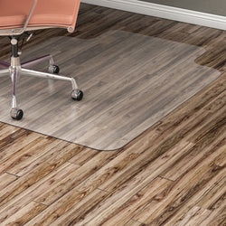 Lorell Wide Lip Hard Floor Chairmat for Wood, Tile and Vinyl Floors (LLR-LLR69168)