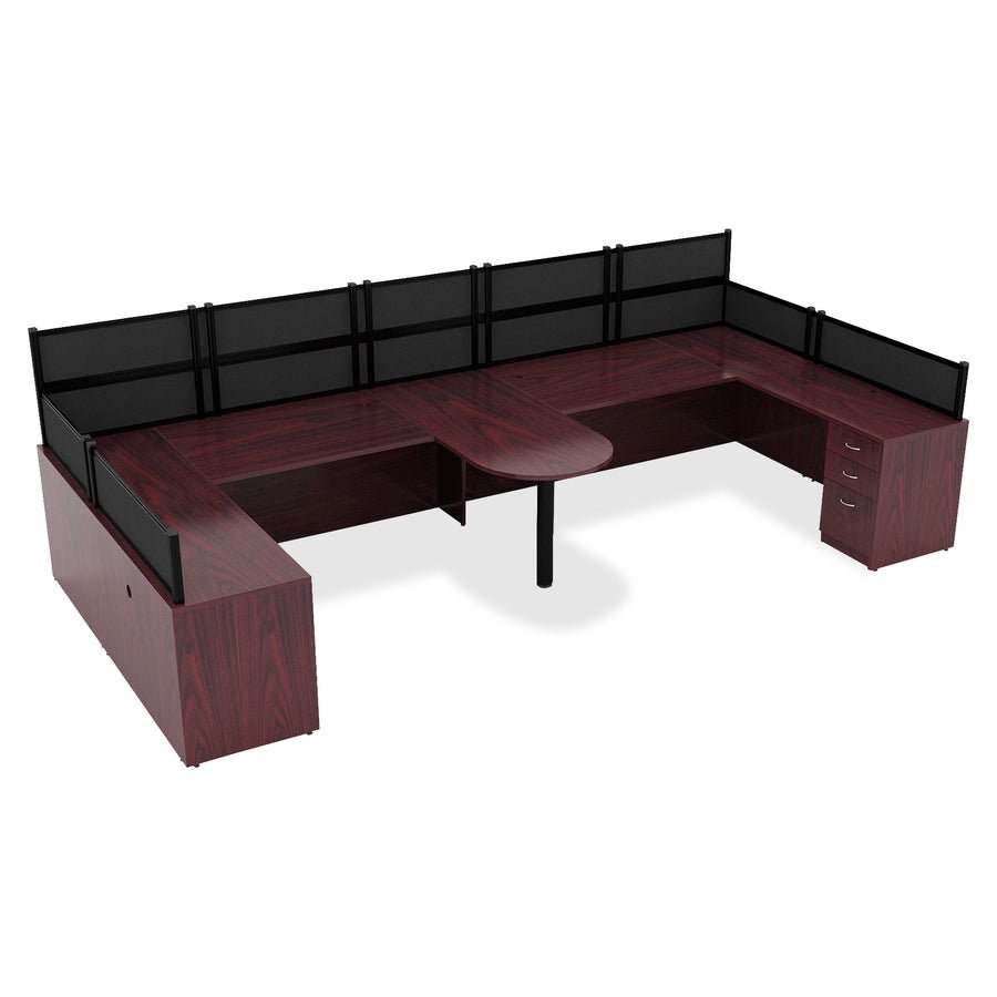 Lorell Essentials Series 66.1"W x 29.5"D x 29.5"H Rectangular Desk Shell 1" Thick (LLR - ESS - RDS661) - SchoolOutlet