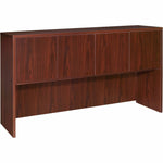 Lorell Essentials Series 4 - Door Stack - on Hutch with Cord Management 66.1