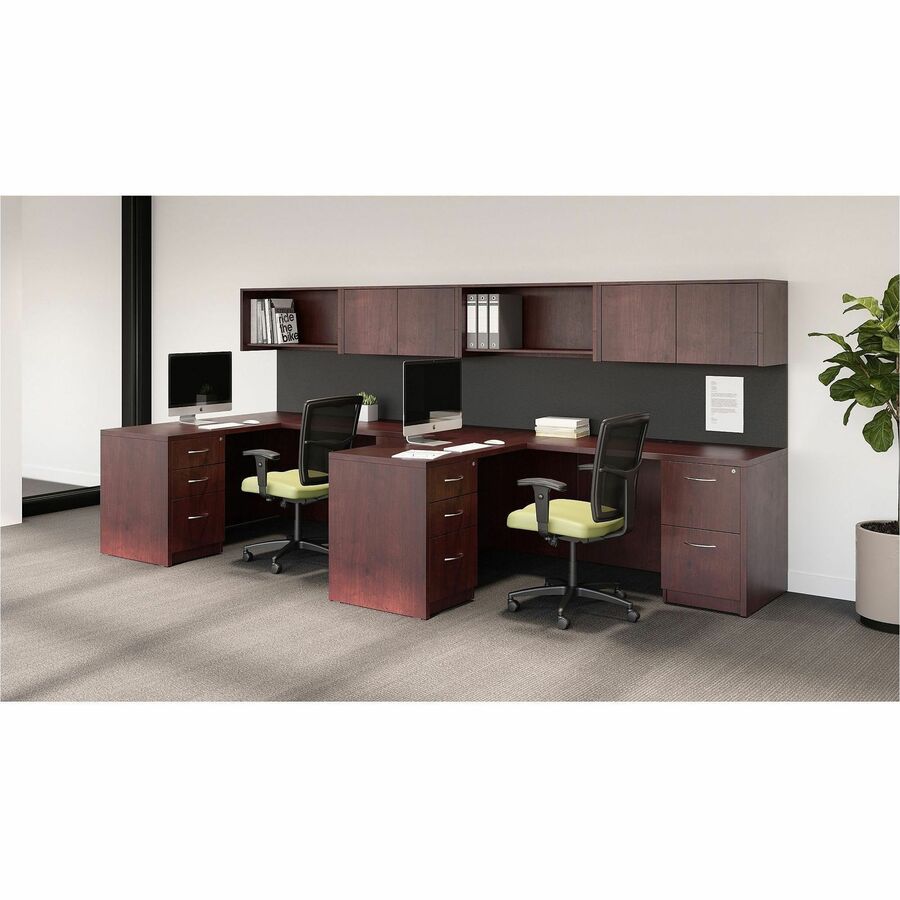 Lorell Essentials Series 2 - Drawer Lateral File with Anti - tip Mechanism 35.5"W x 22"D x 29.5"H (LLR - ESS - LF355 - 2D) - SchoolOutlet