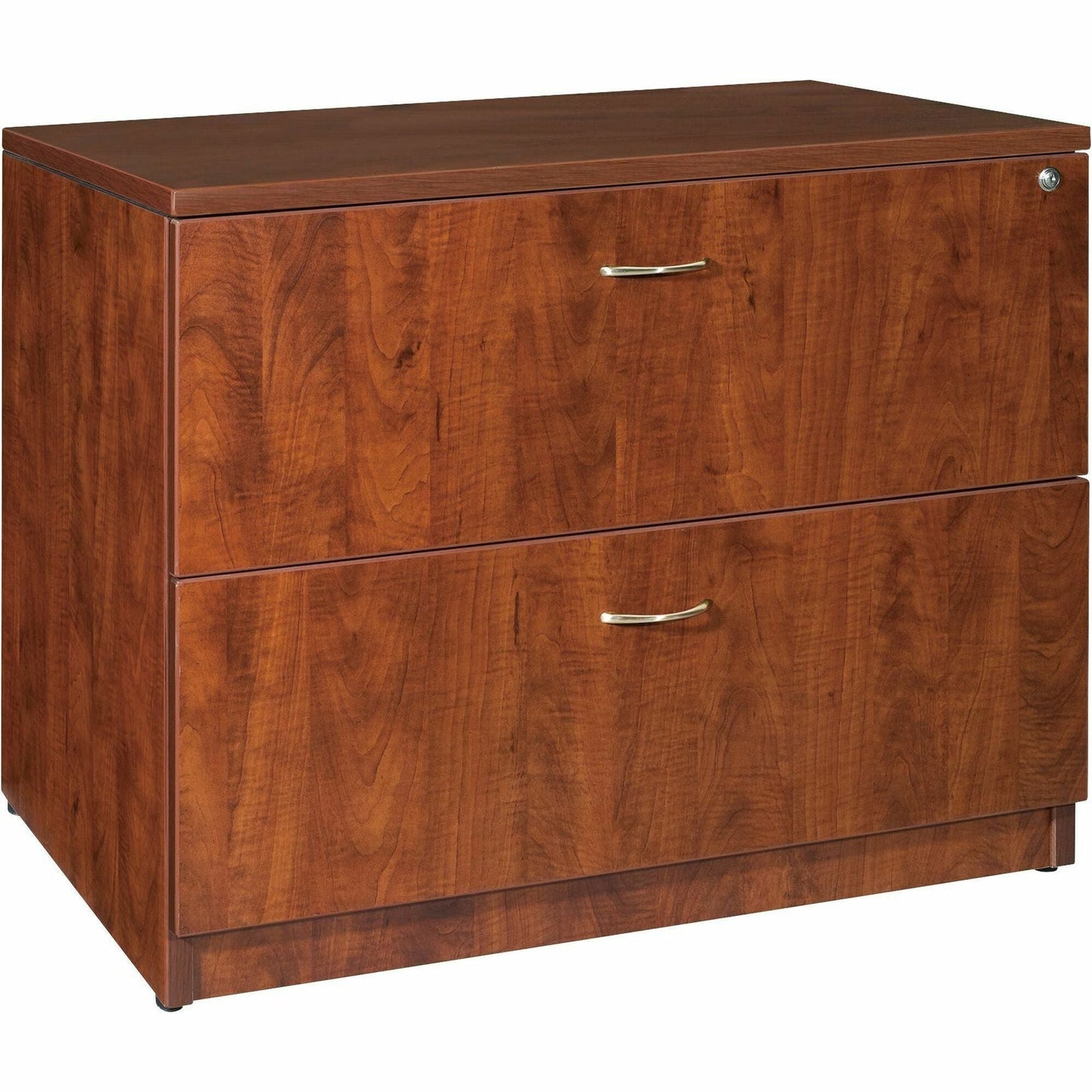 Lorell Essentials Series 2 - Drawer Lateral File with Anti - tip Mechanism 35.5"W x 22"D x 29.5"H (LLR - ESS - LF355 - 2D) - SchoolOutlet