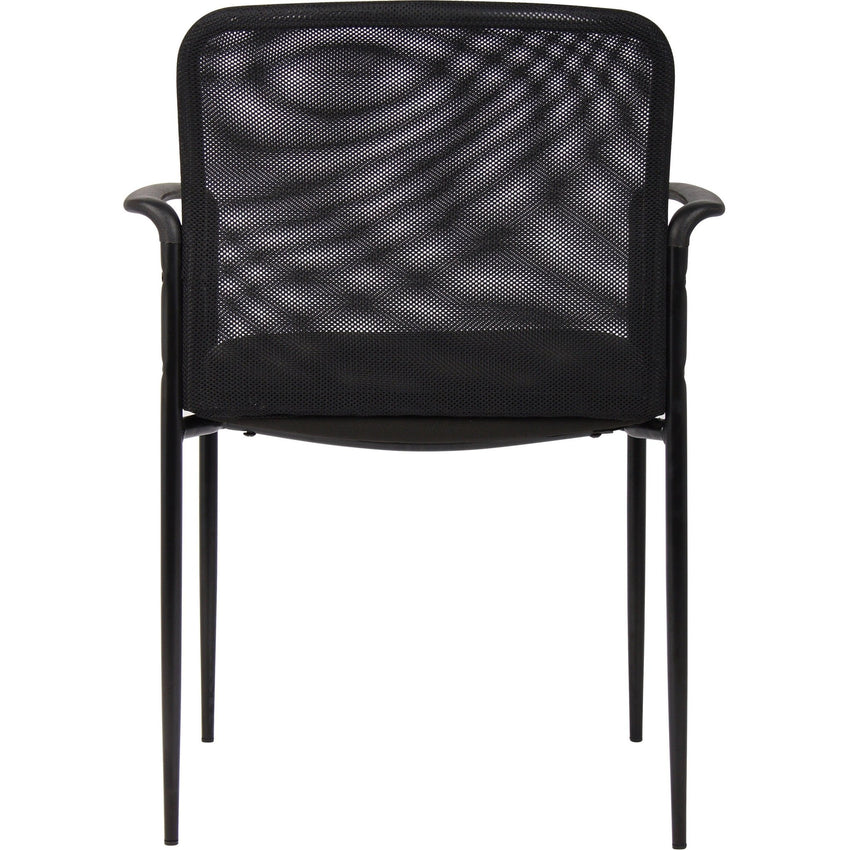Lorell Reception Side Chair with Molded Cap Arms and Mesh Back 18.90"H (LLR - LLR69506) - SchoolOutlet