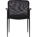 Lorell Reception Side Chair with Molded Cap Arms and Mesh Back 18.90