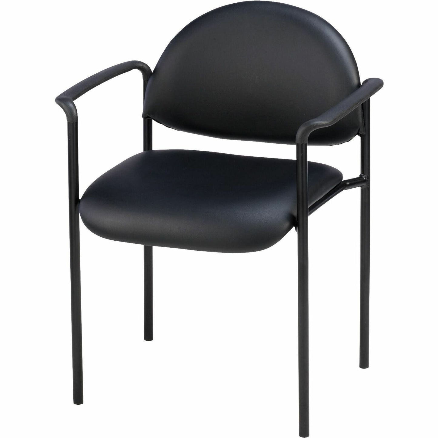 Lorell Reception Guest Chair with Arms and Vinyl Upholstery 18.50"H (LLR - LLR69507) - SchoolOutlet