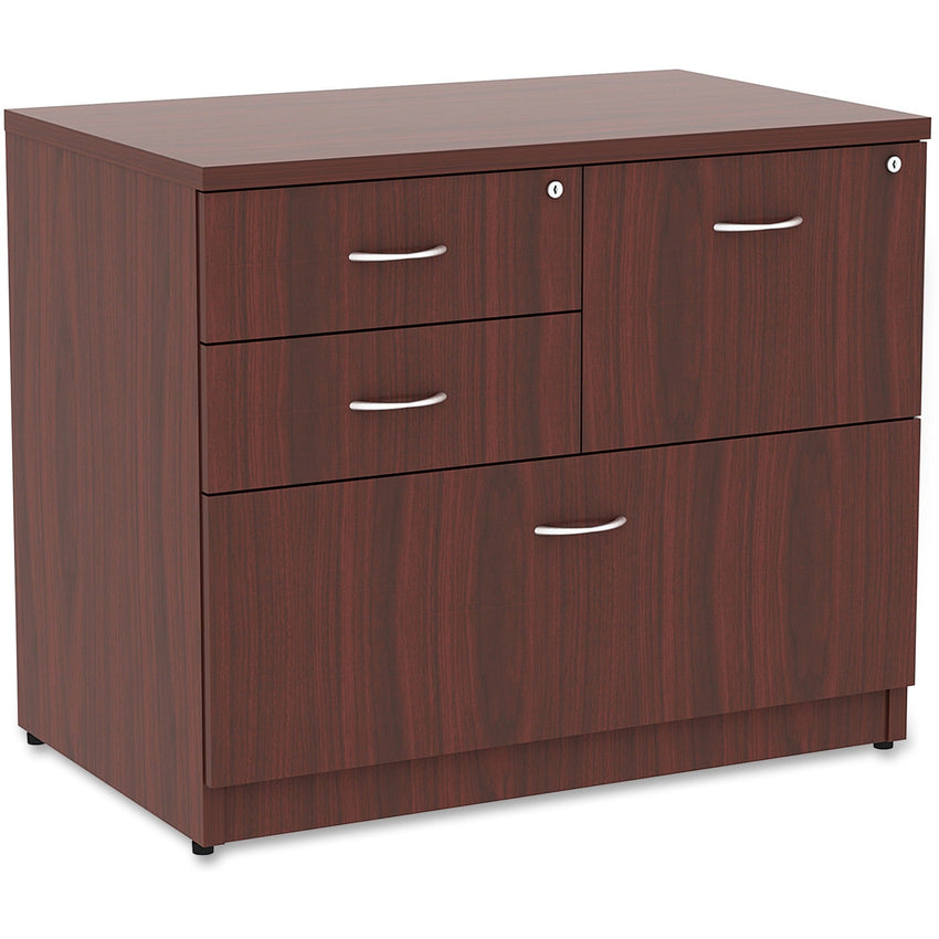 Lorell Essentials Series 4 - Drawer Box/Box/File Lateral File with Security Lock 35.5"W x 22"D x 29.5"H (LLR - LLR6954X) - SchoolOutlet