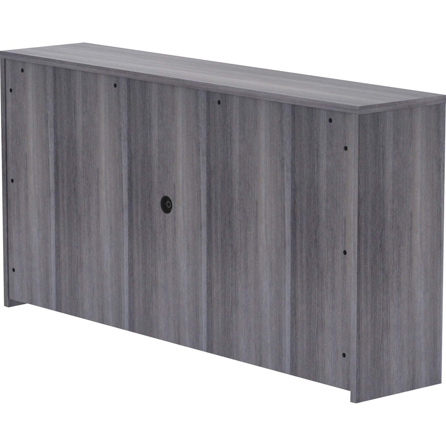 Lorell Essentials Series 4 - Door Stack - on Hutch with Cord Management 70.9"W x 14.8"D x 36"H (LLR - ESS - HUT709) - SchoolOutlet