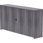 Lorell Essentials Series 4 - Door Stack - on Hutch with Cord Management 70.9