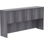 Lorell Essentials Series 4 - Door Stack - on Hutch with Cord Management 70.9