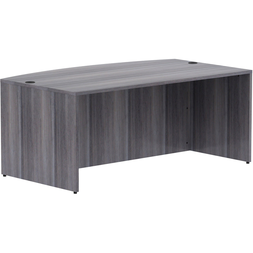 Lorell Essentials Series 72"W x 41.4"D x 29.5"H Bowfront Desk Shell, 1" Thick (LLR - ESS - BFD72) - SchoolOutlet