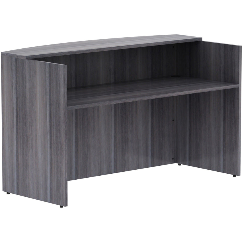 Professional Lorell Essentials Reception Desk 72"W x 36"D x 42.5"H (LLR - ESS - FRD72) - SchoolOutlet