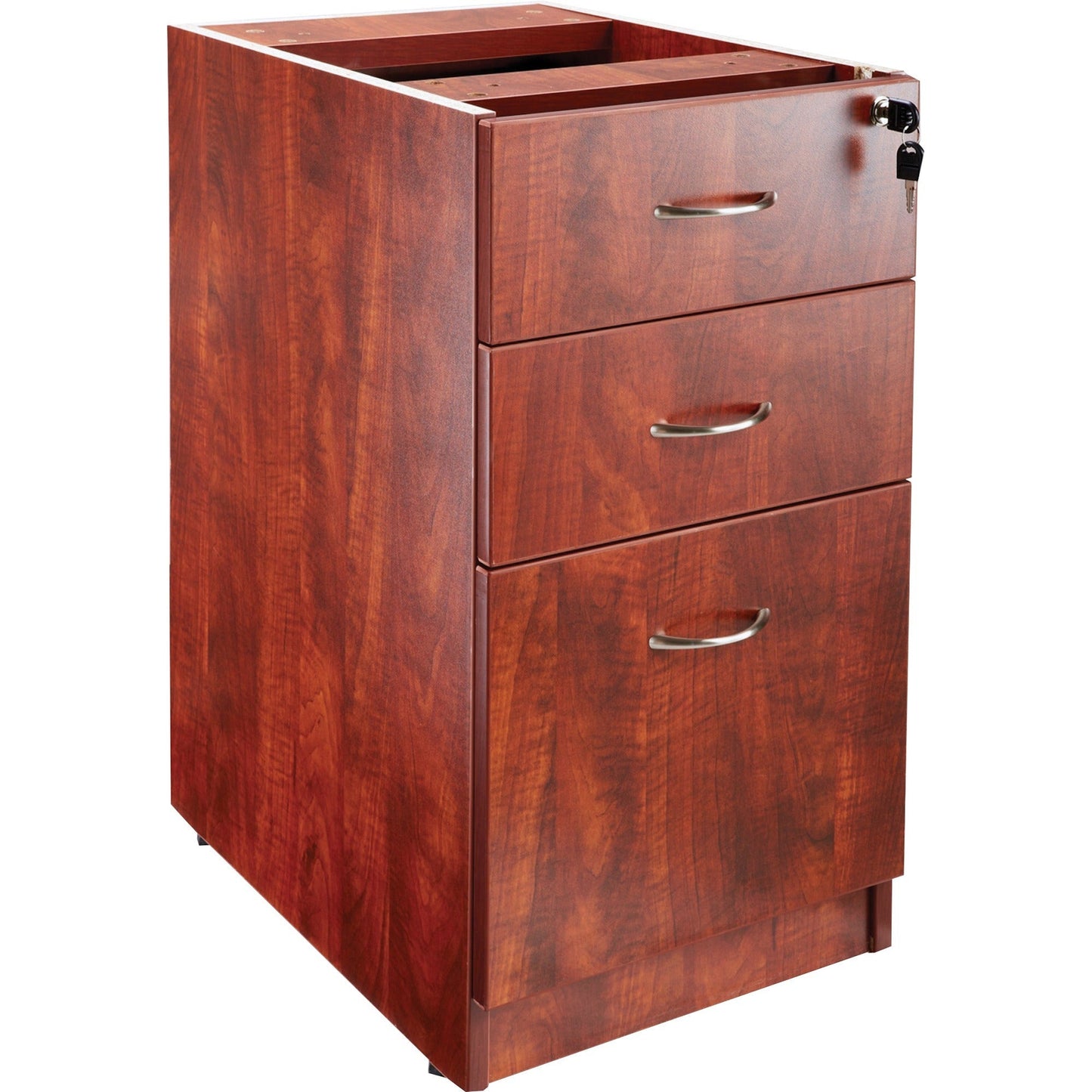 Lorell Essentials Elite Fixed - Mount Box/Box/File Pedestal 15.5"W x 21.9"D x 28.5"H (LLR - LLR6960X155) - SchoolOutlet