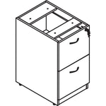Lorell Essentials Elite Fixed - Mount File/File Pedestal 15.5