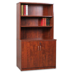 Lorell Essentials Series 2 - Door Storage Cabinet Adjustable Shelf Durable Laminate Contemporary Design (LLR - LLR6961X) - SchoolOutlet
