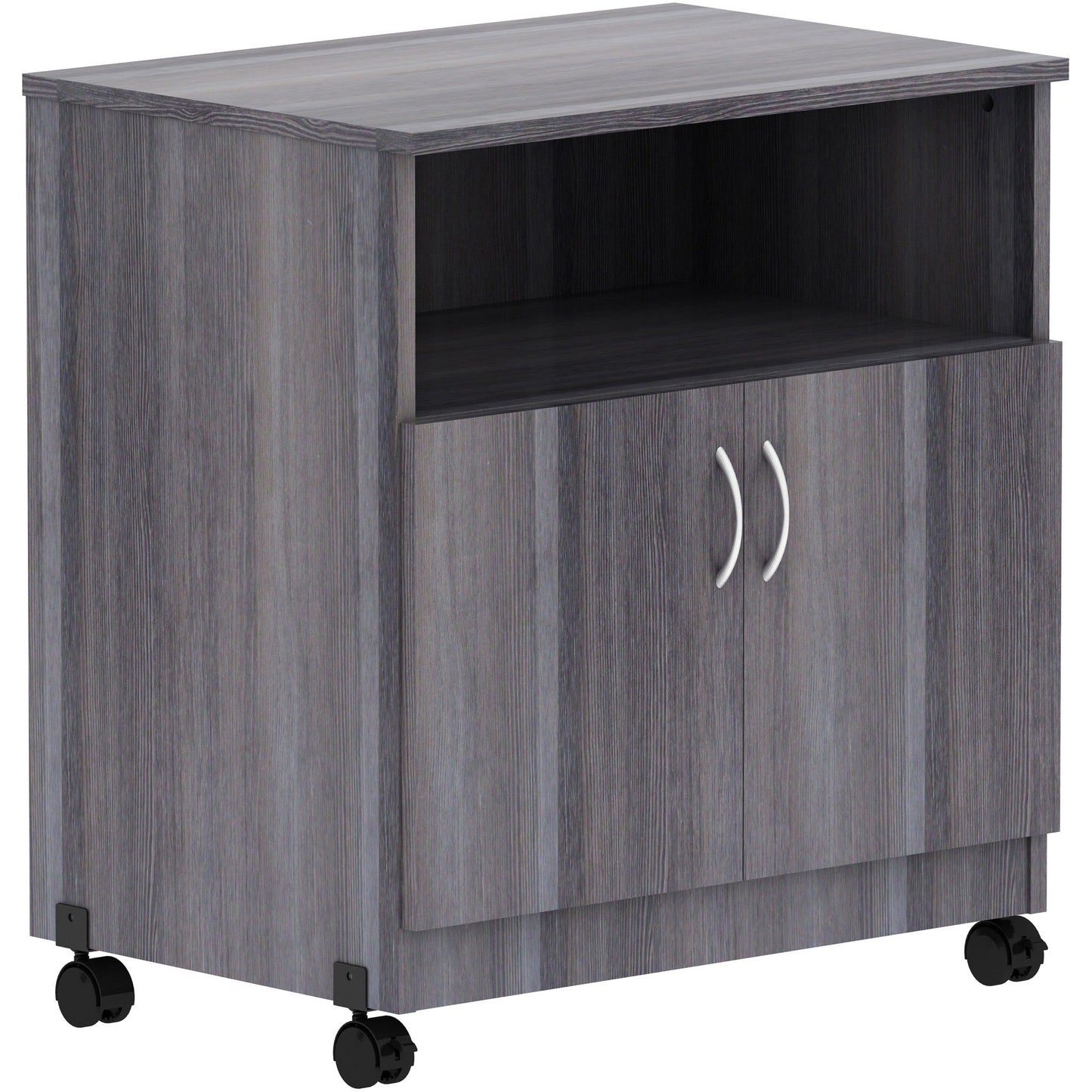 Lorell Deluxe Mobile Machine Stand with Shelf 30.5"H x 28"W x 19.75"D (LLR - LLR69627) - SchoolOutlet