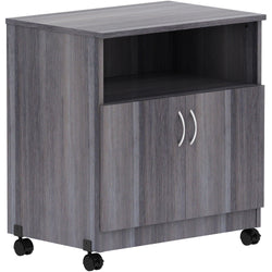 Lorell Deluxe Mobile Machine Stand with Shelf 30.5"H x 28"W x 19.75"D (LLR-LLR69627)